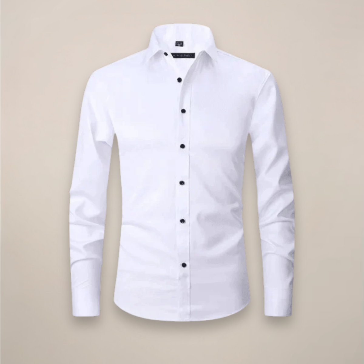 Dorvelli | Men's Long-Sleeve Shirt – Structured Fit Wrinkle-Free