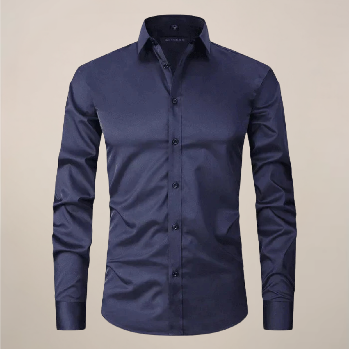 Dorvelli | Men's Long-Sleeve Shirt – Structured Fit Wrinkle-Free