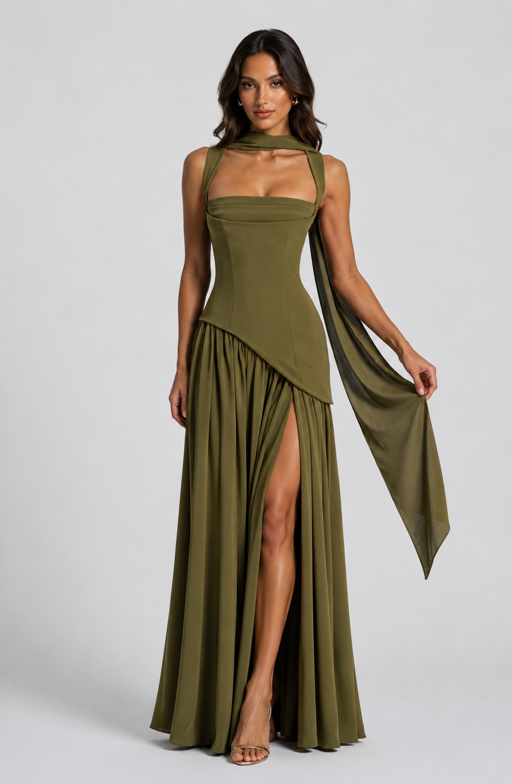 Dorvelli | Women's Maxi Dress – Finish Adjustable Straps
