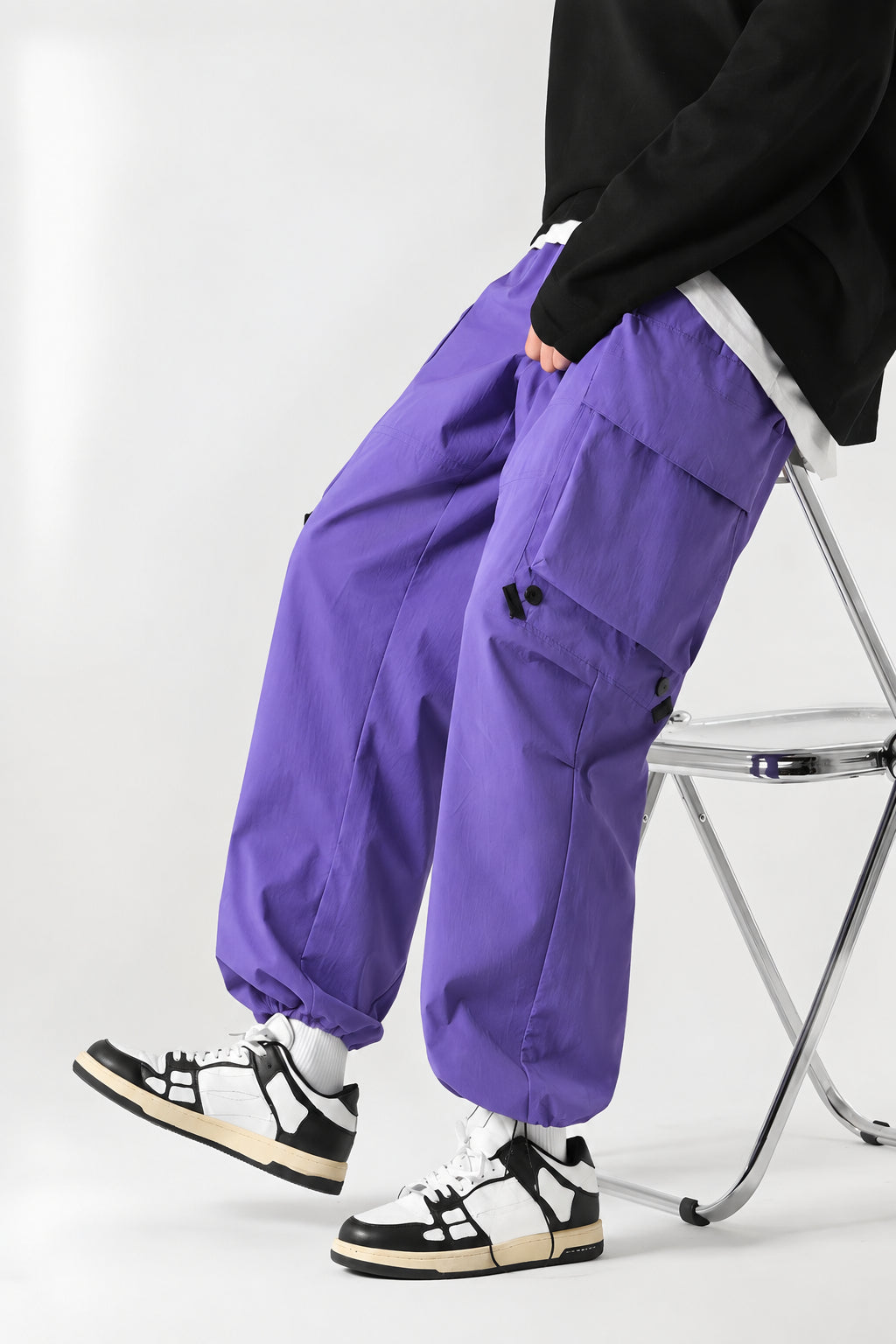Dorvelli | Men’s Baggy Men’s Parachute Pants