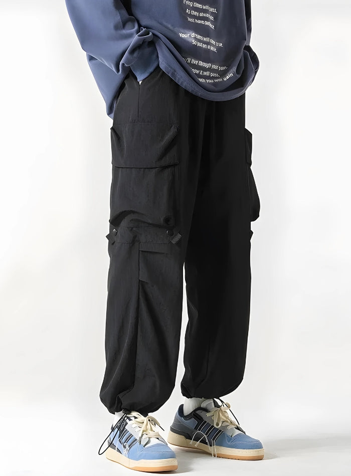 Dorvelli | Men’s Baggy Men’s Parachute Pants