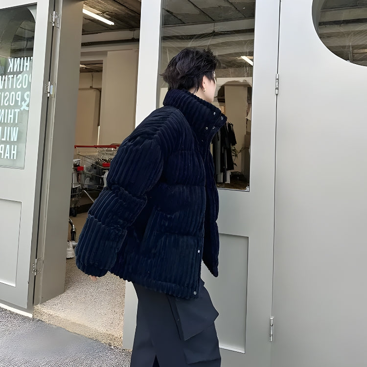 Dorvelli | Men’s Buttoned Puffer Jacket
