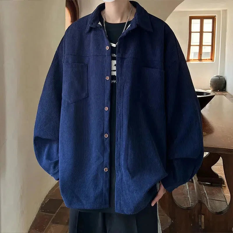 Dorvelli | Men's Casualcore Corduroy Shirt
