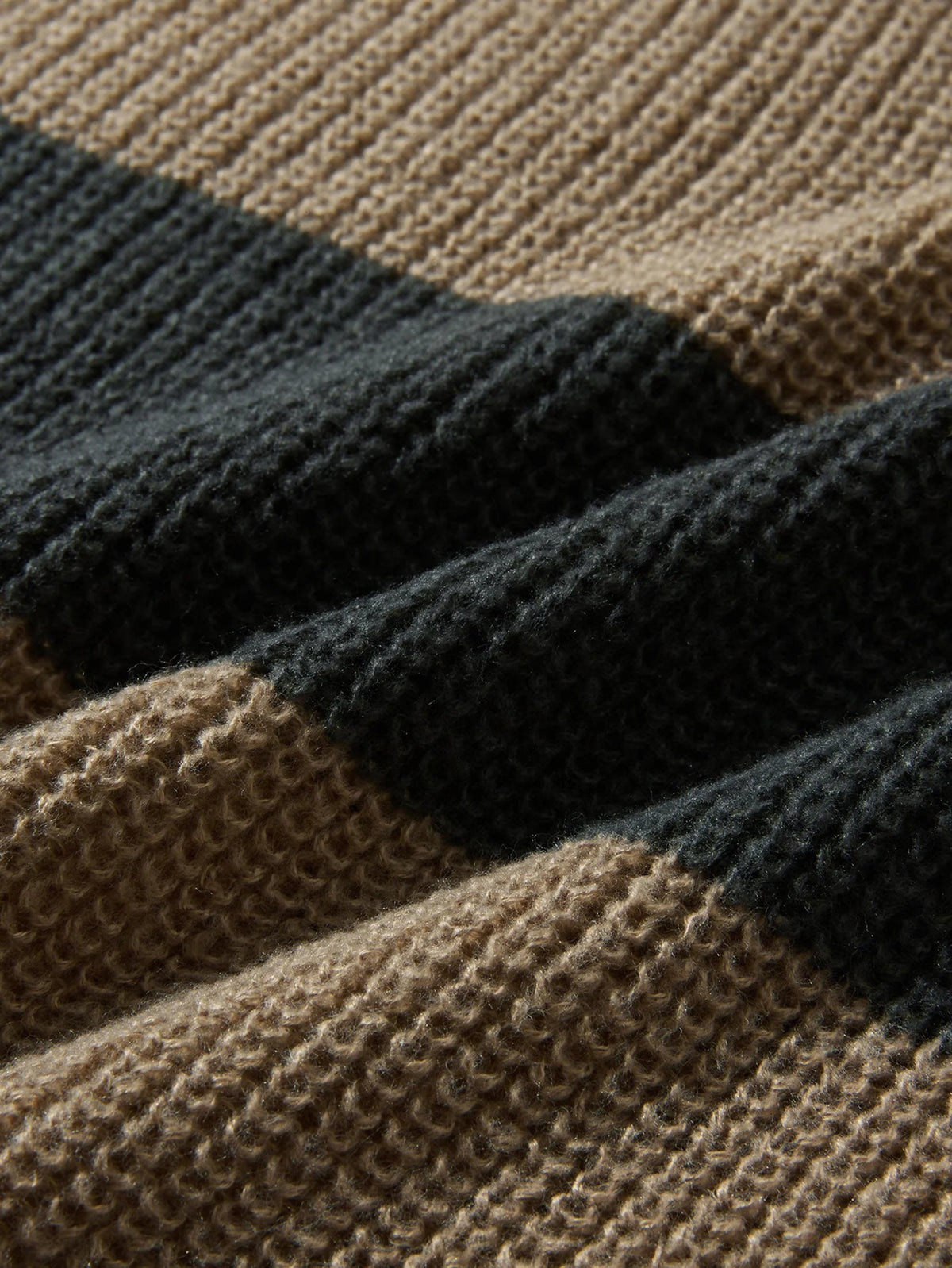 Dorvelli | Men’s Chunky Knit Striped Sweater