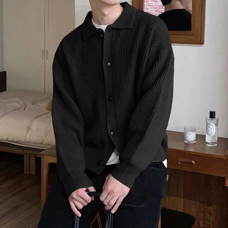 Dorvelli | Men’s Collared Cardigan