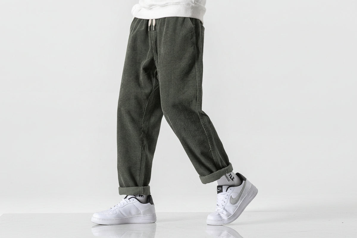 Dorvelli | Men’s Corduroy Jogger Pants