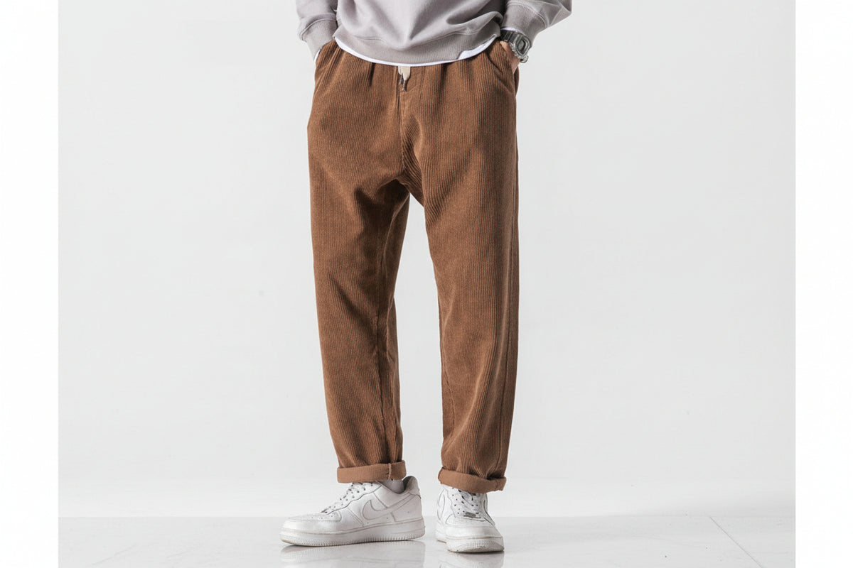 Dorvelli | Men’s Corduroy Jogger Pants