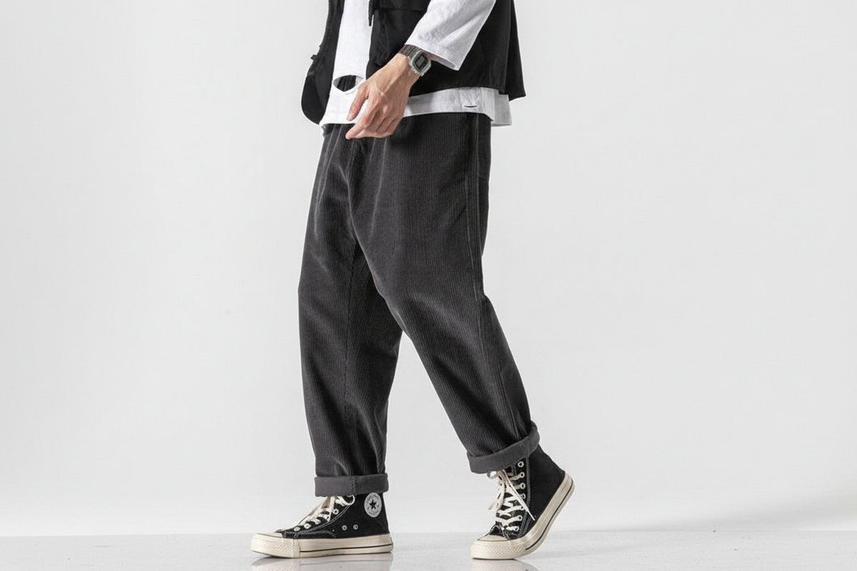 Dorvelli | Men’s Corduroy Jogger Pants