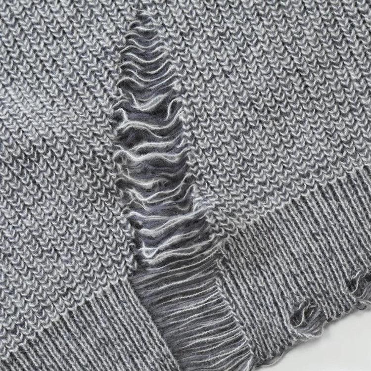 Dorvelli | Men's Crew Neck Grunge Sweater