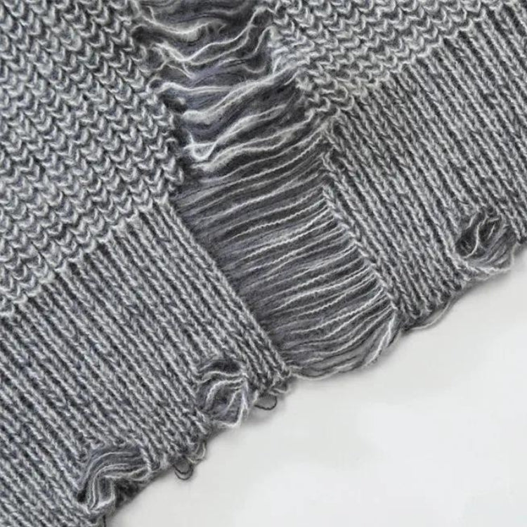 Dorvelli | Men's Crew Neck Grunge Sweater