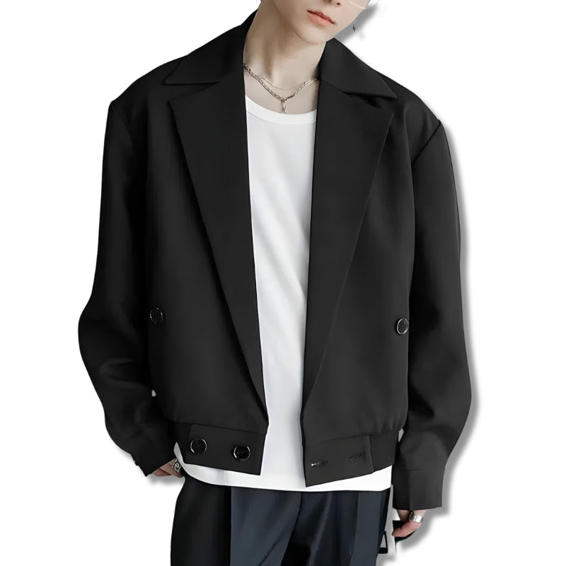 Dorvelli | Men’s Elastic Hem Blazer
