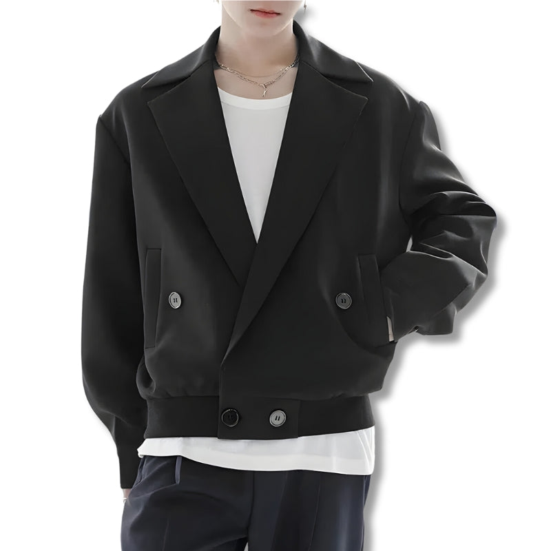 Dorvelli | Men’s Elastic Hem Blazer