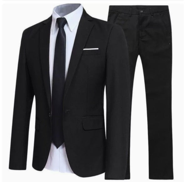 Dorvelli | Men’s Slim Suit Set – Digital Print Comfort