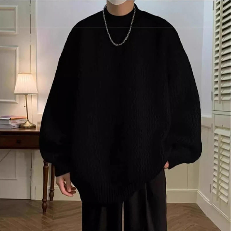 Dorvelli | Men’s Mock Neck Knit Sweater
