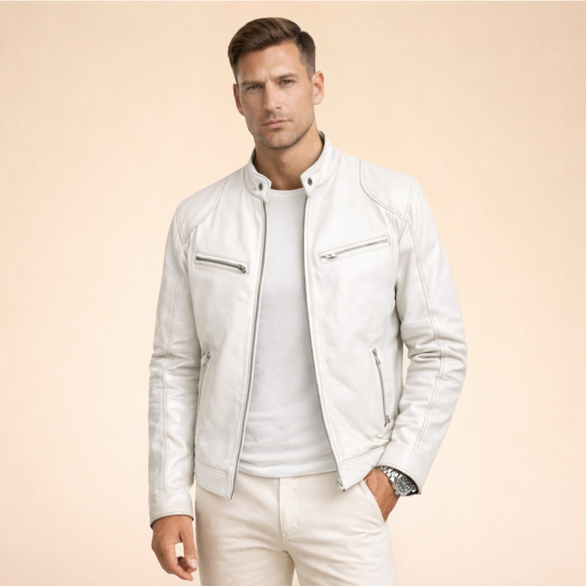 Dorvelli | Men’s Modern Leather Jacket