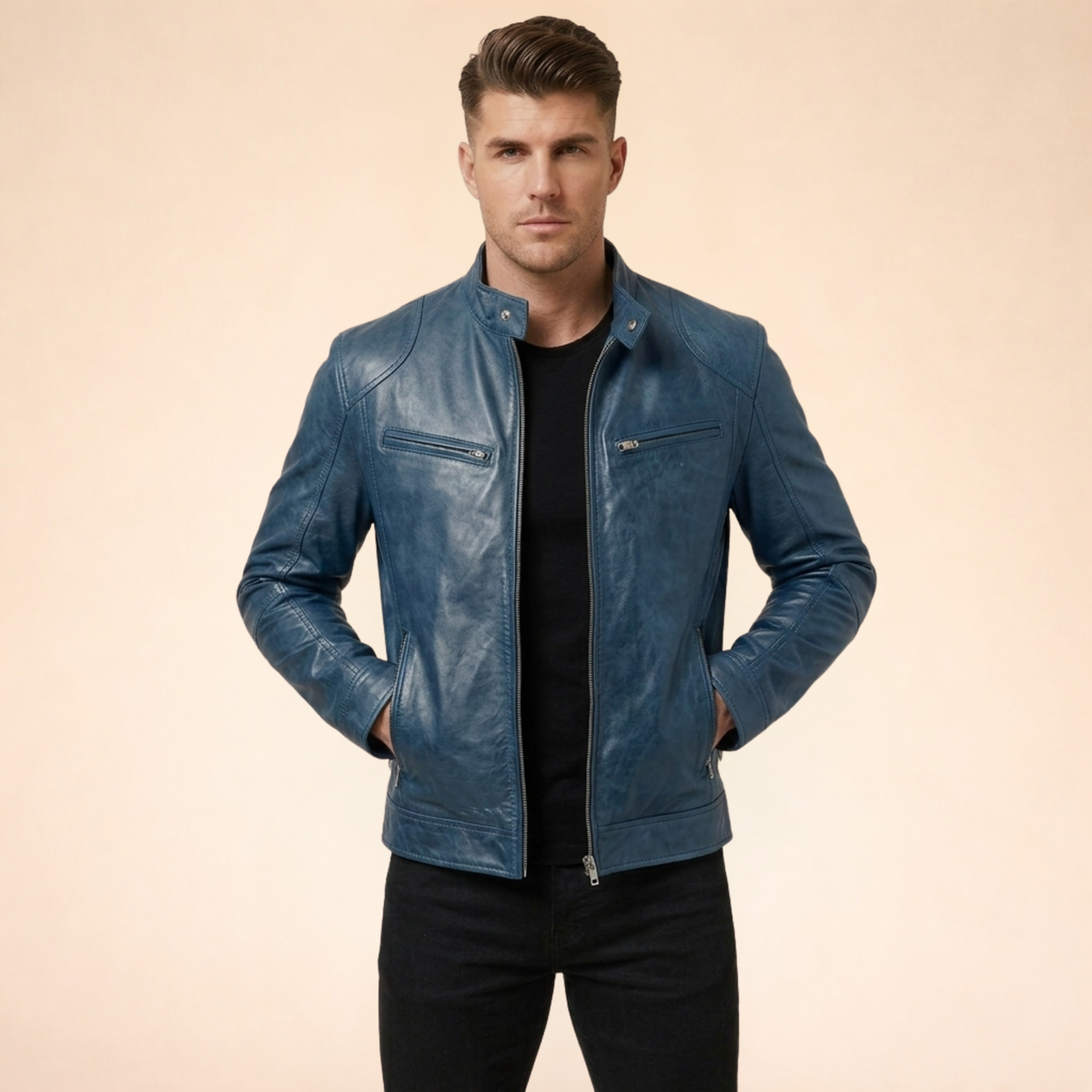 Dorvelli | Men’s Modern Leather Jacket