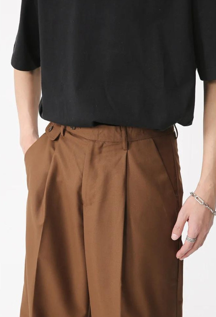 Dorvelli | Men’s Old Money Wide Leg Pants