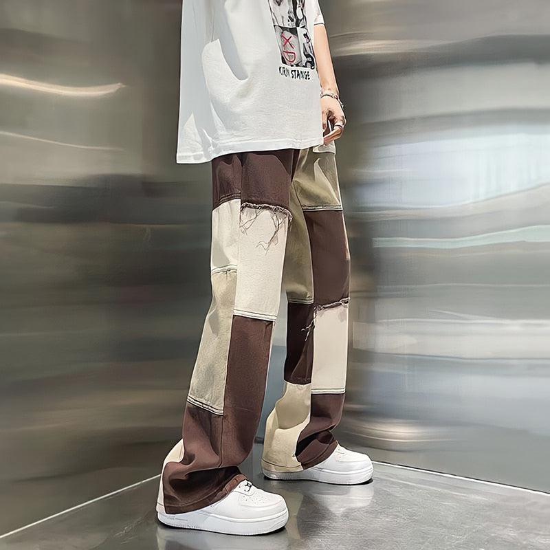 Dorvelli | Men’s Patchwork Men’s Pants