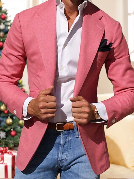 Dorvelli | Men's Polyester Tailored Blazer