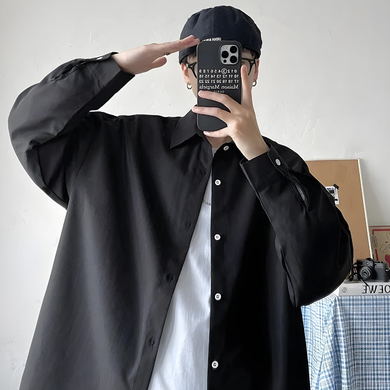 Dorvelli | Men’s Relaxed Fit Oversized Shirt