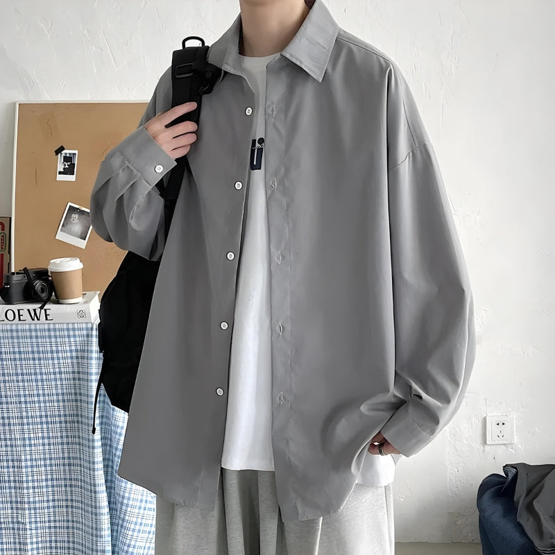 Dorvelli | Men’s Relaxed Fit Oversized Shirt