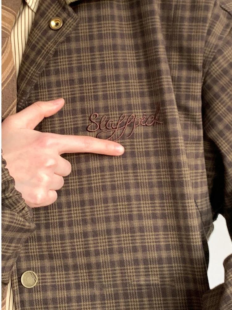 Dorvelli | Men’s Retro Plaid Jacket