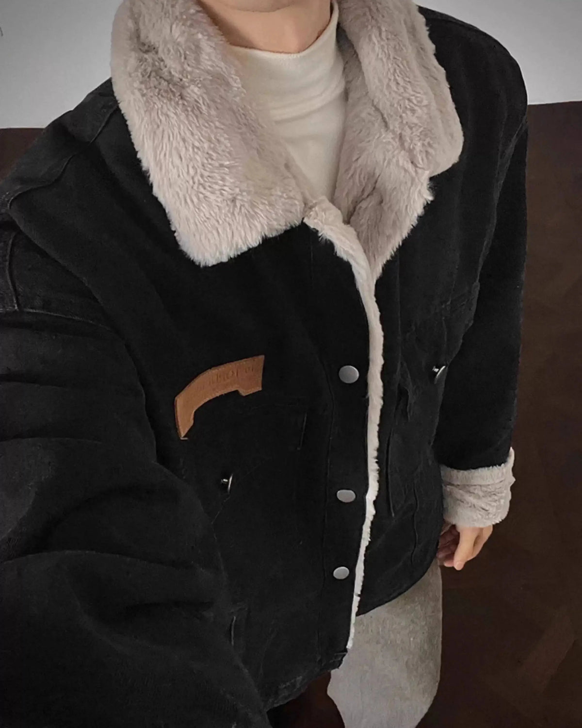 Dorvelli | Men’s Sherpa Lined Denim Jacket
