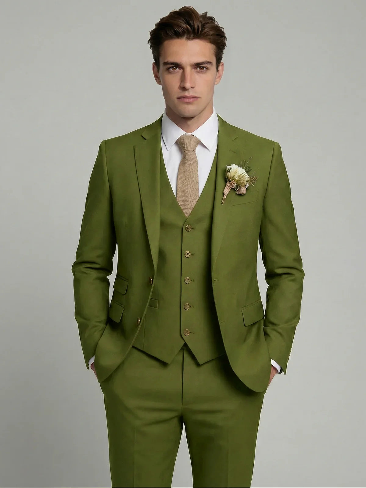 Dorvelli | Men's Single-Breasted Tailored Suit