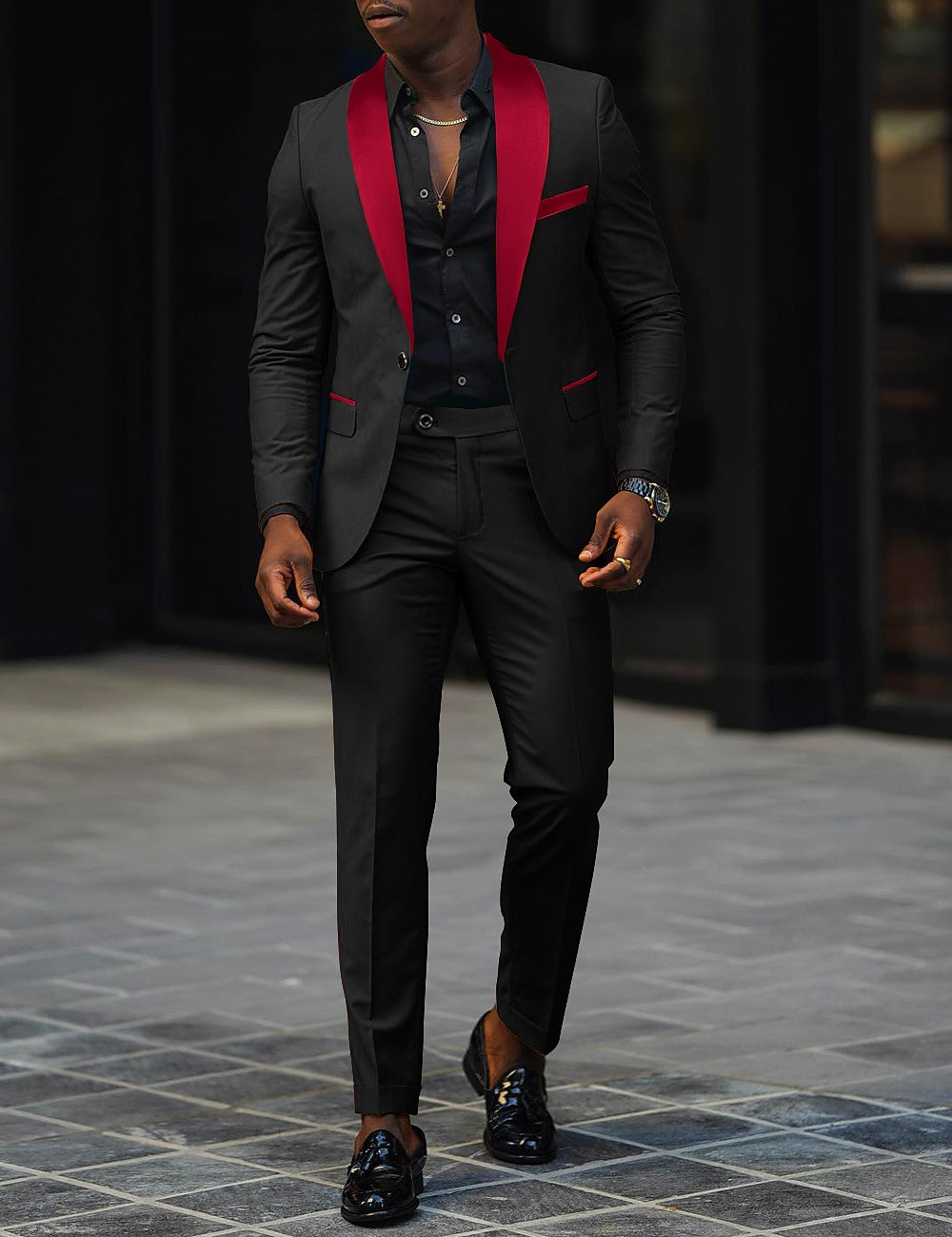 Dorvelli | Men's Single-Breasted Wedding Suit