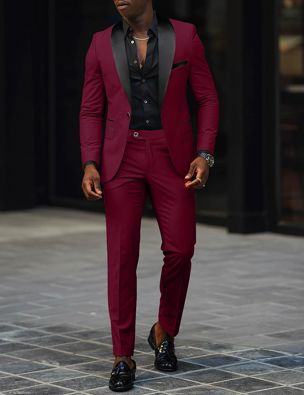 Dorvelli | Men's Single-Breasted Wedding Suit