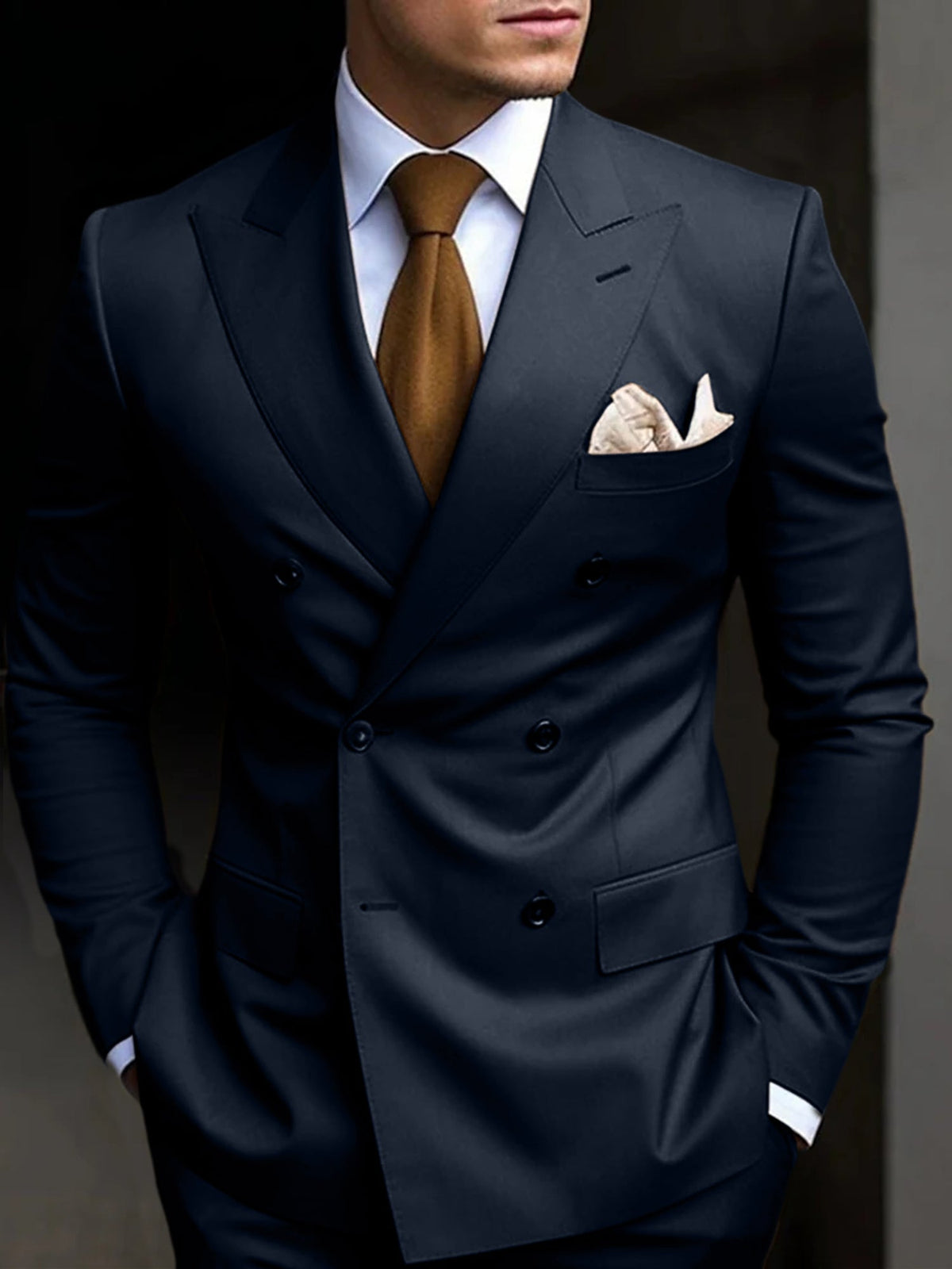 Dorvelli | Men's Six-Button 2-Piece Suit