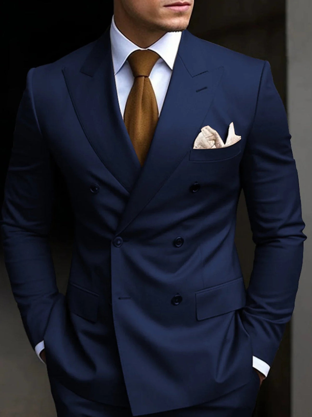 Dorvelli | Men's Six-Button 2-Piece Suit