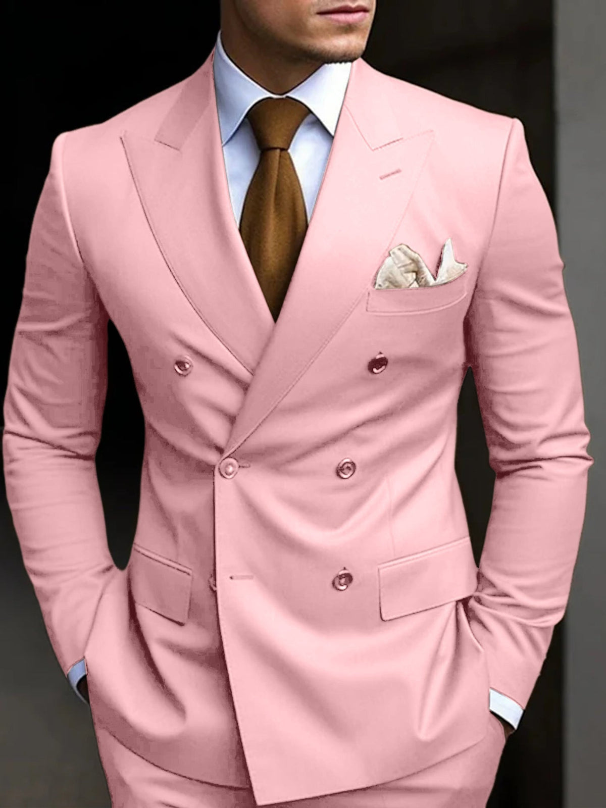Dorvelli | Men's Six-Button 2-Piece Suit