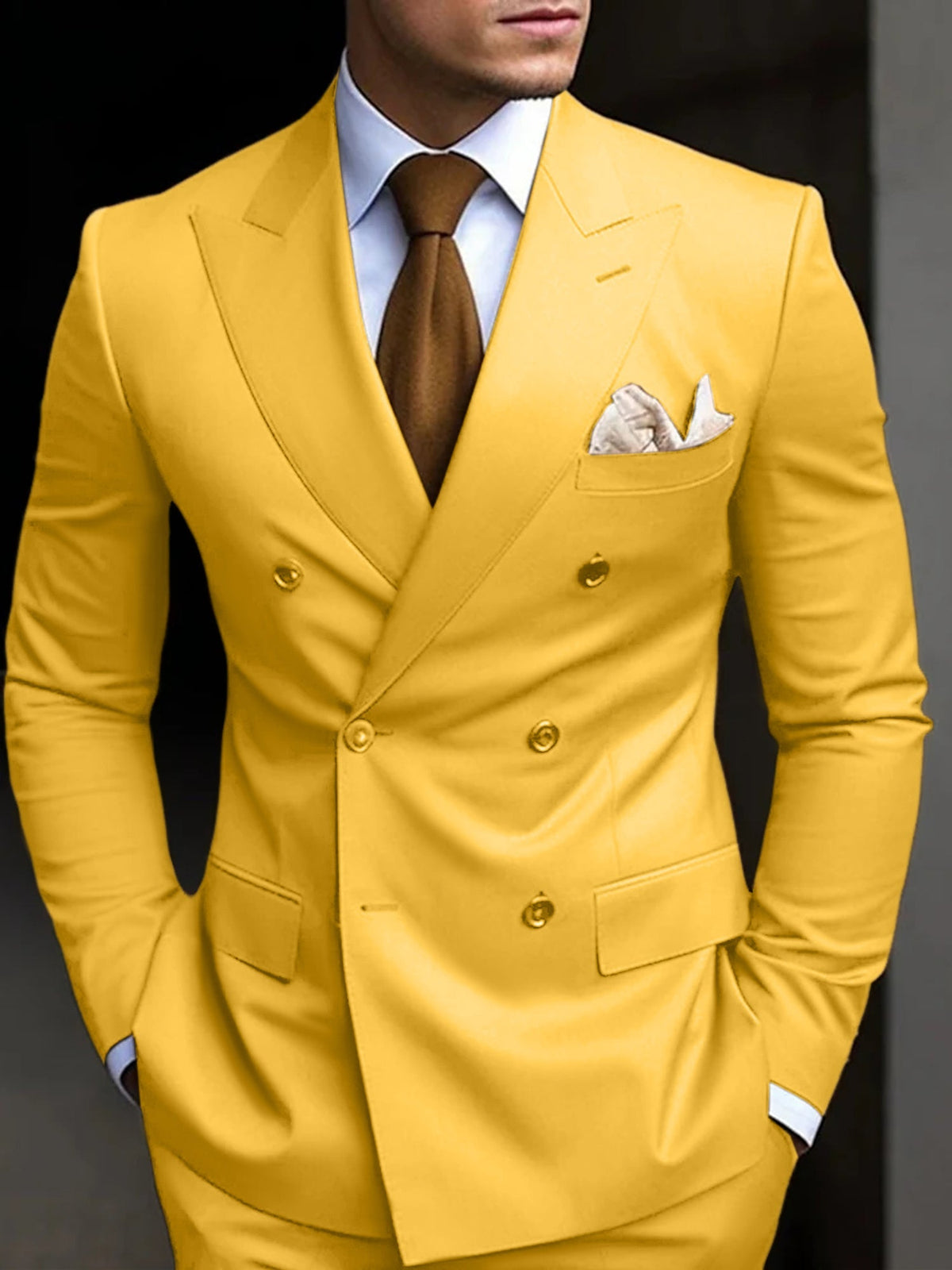 Dorvelli | Men's Six-Button 2-Piece Suit
