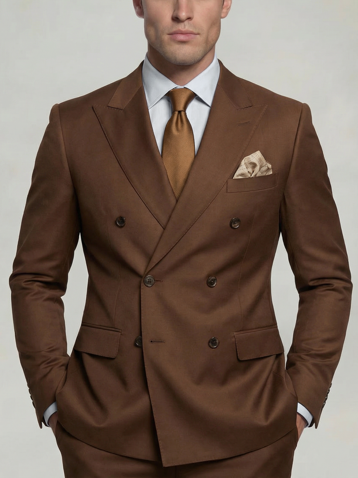 Dorvelli | Men's Six-Button 2-Piece Suit