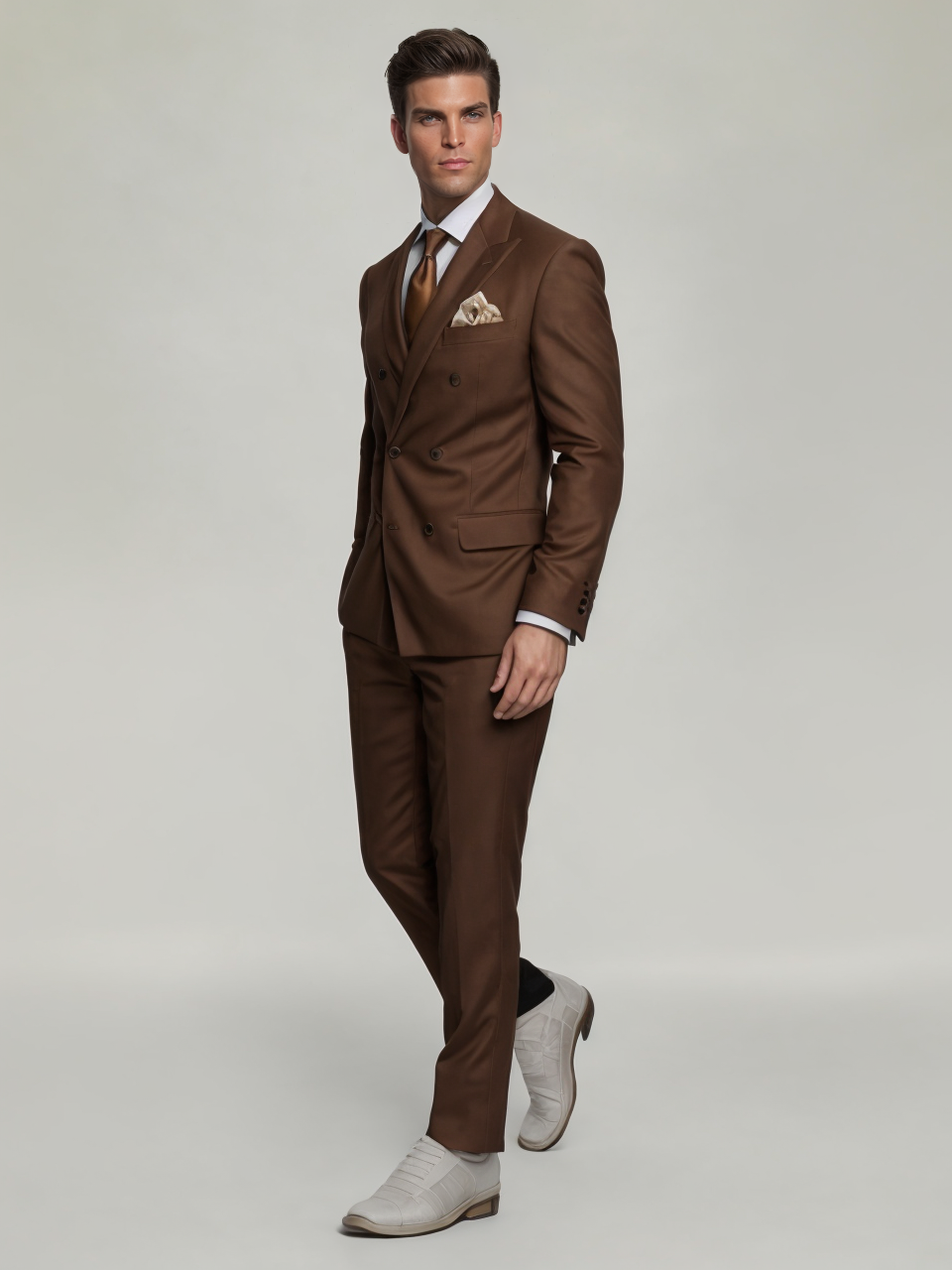 Dorvelli | Men's Six-Button 2-Piece Suit