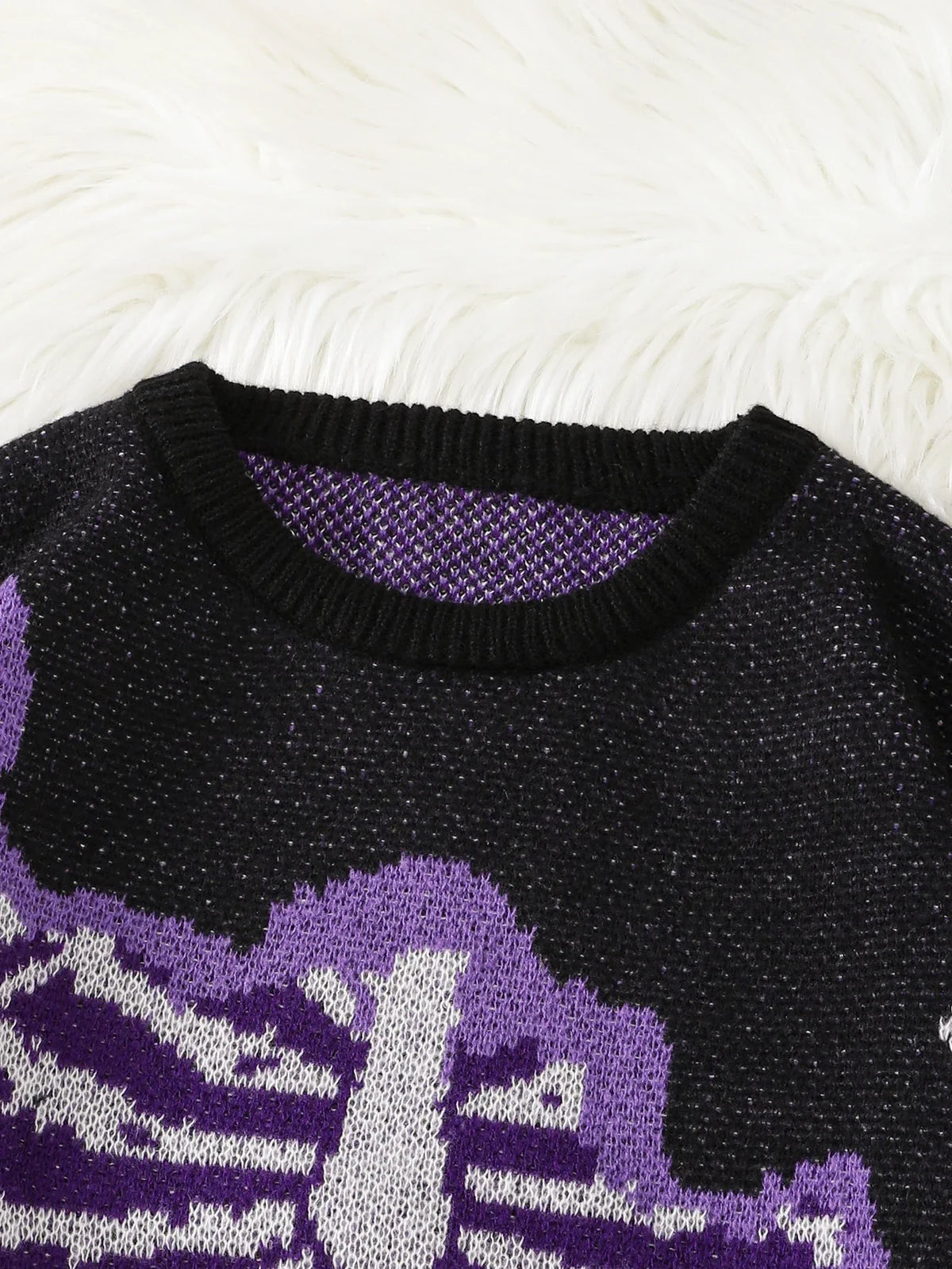 Dorvelli | Men’s Skeleton Ribcage Graphic Sweater