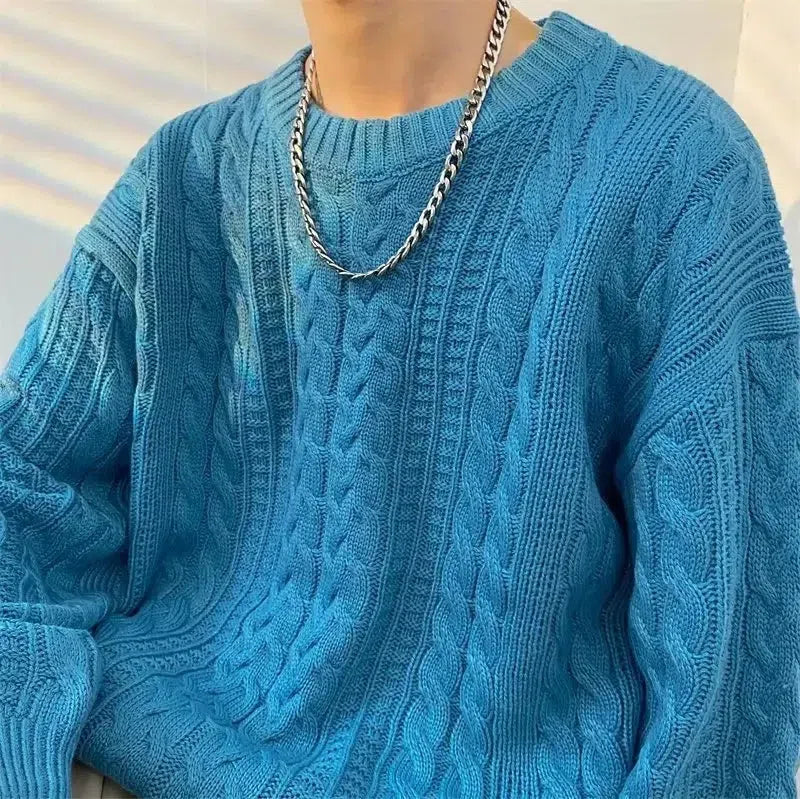 Dorvelli | Men’s Soft Cable Knit Sweater