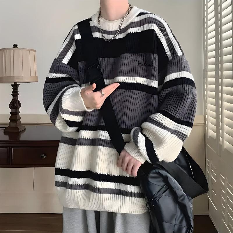 Dorvelli | Men’s Vintage Striped Sweater