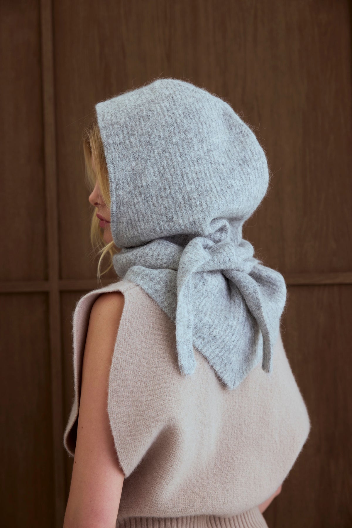 Dorvelli | Women's Alpaca Hooded Winter Scarf
