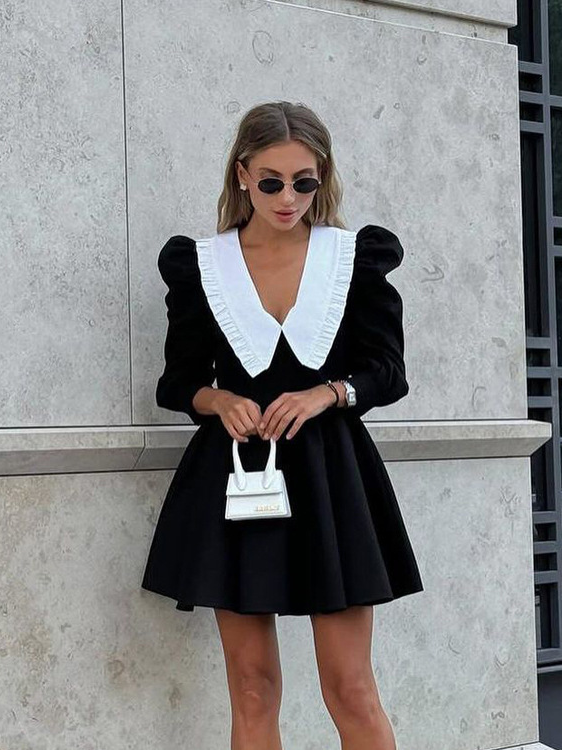 Dorvelli | Women's Casual Slim Fit Mini Dress
