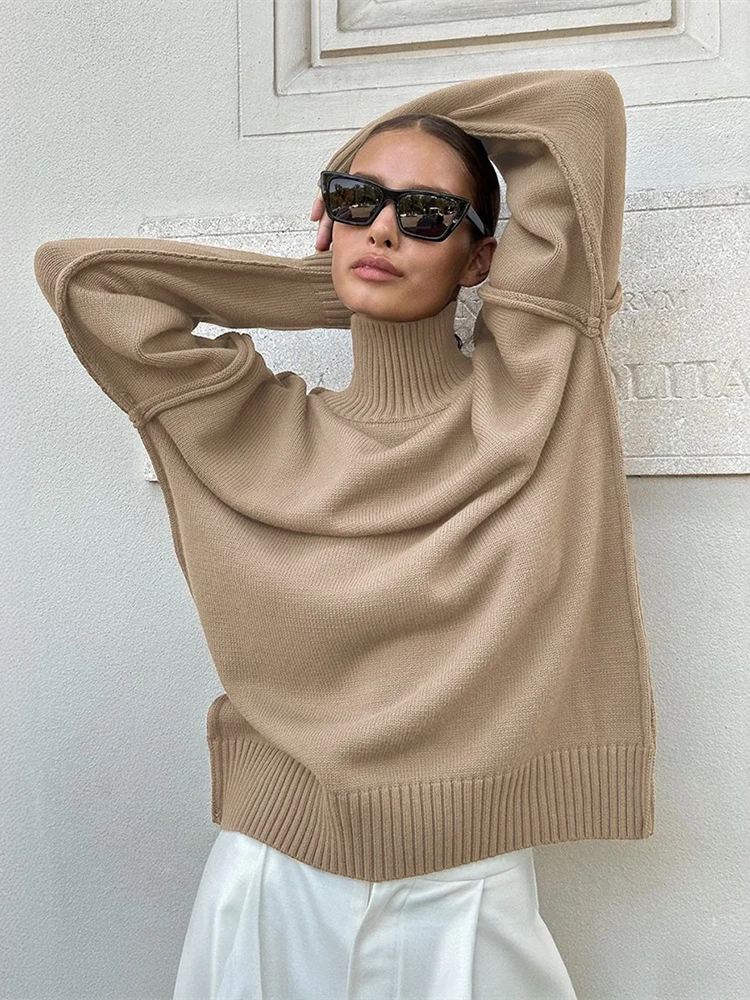 Dorvelli | Women's Casual Turtleneck Sweater