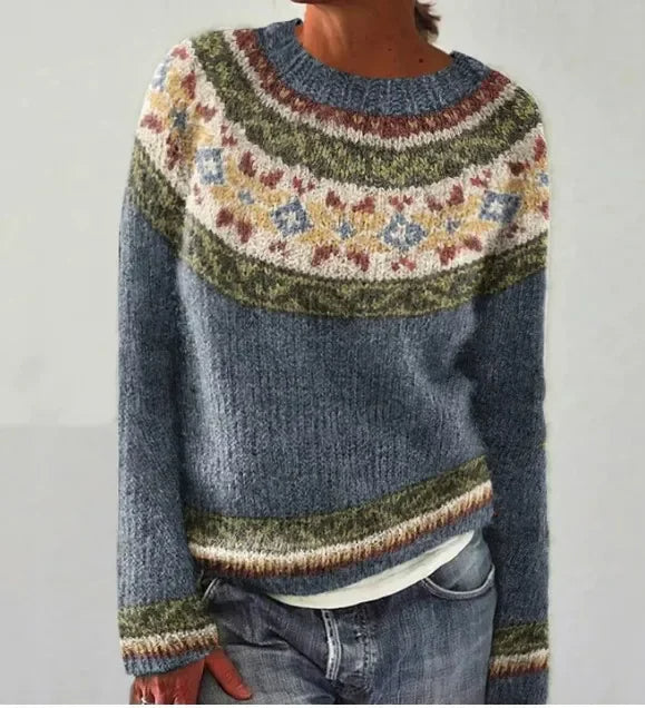 Dorvelli | Women’s Colorful Loose Fit Sweater
