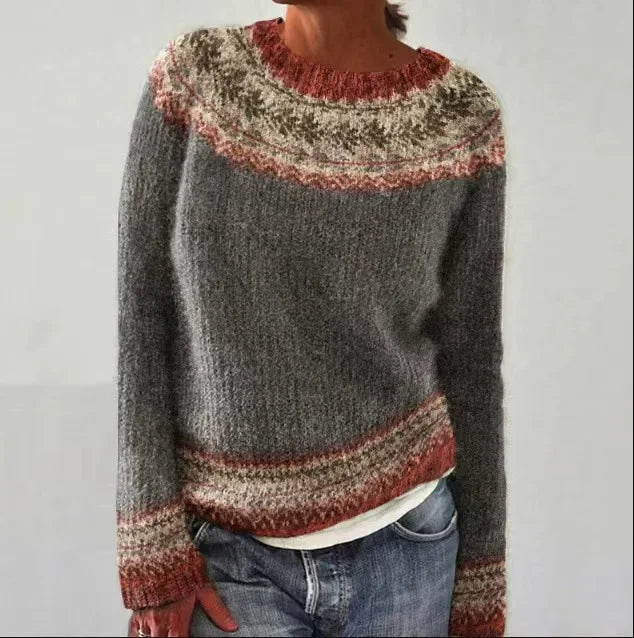 Dorvelli | Women’s Colorful Loose Fit Sweater
