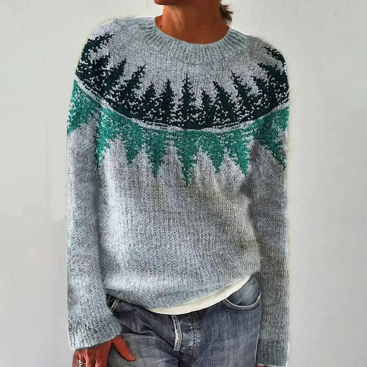 Dorvelli | Women’s Colorful Loose Fit Sweater
