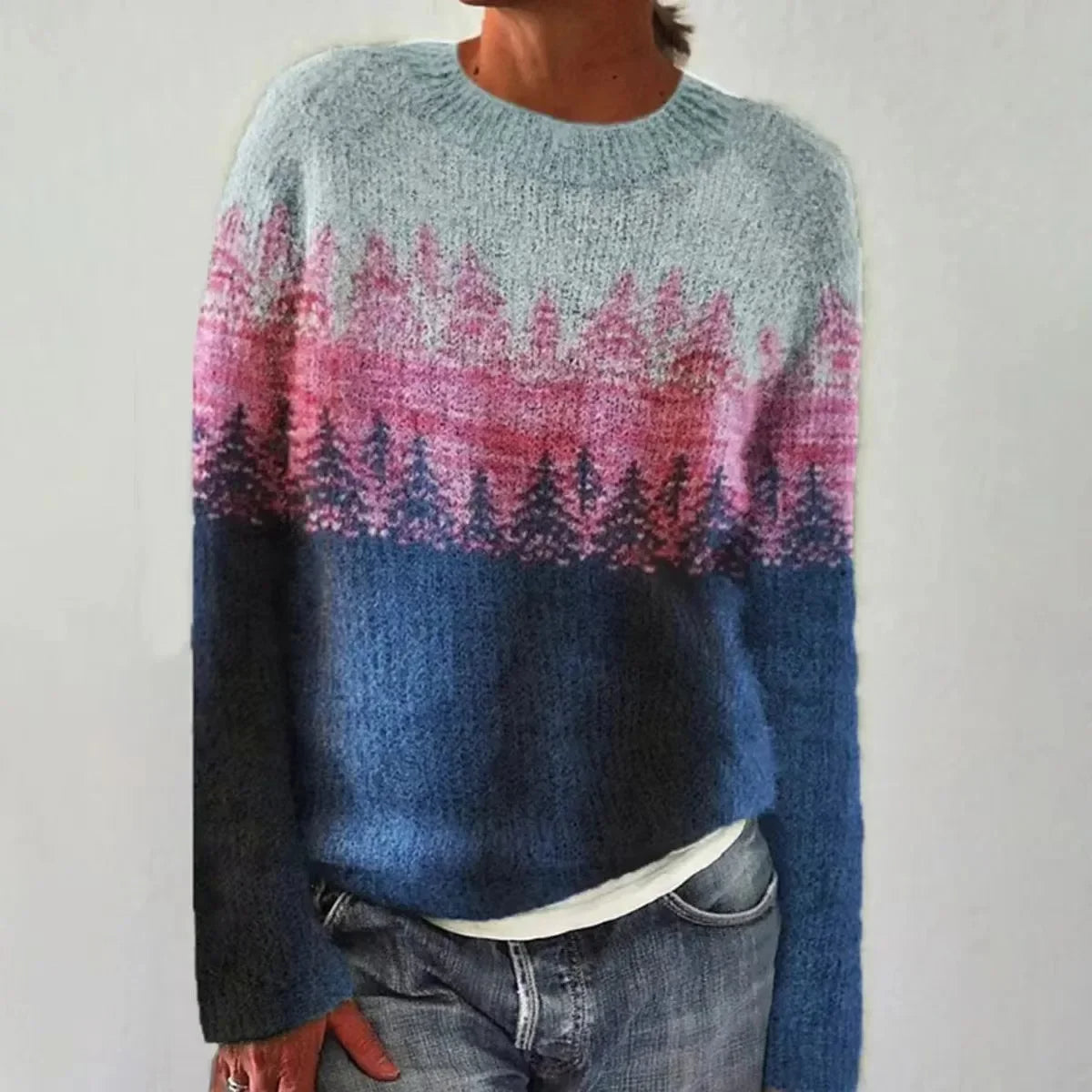 Dorvelli | Women’s Colorful Loose Fit Sweater