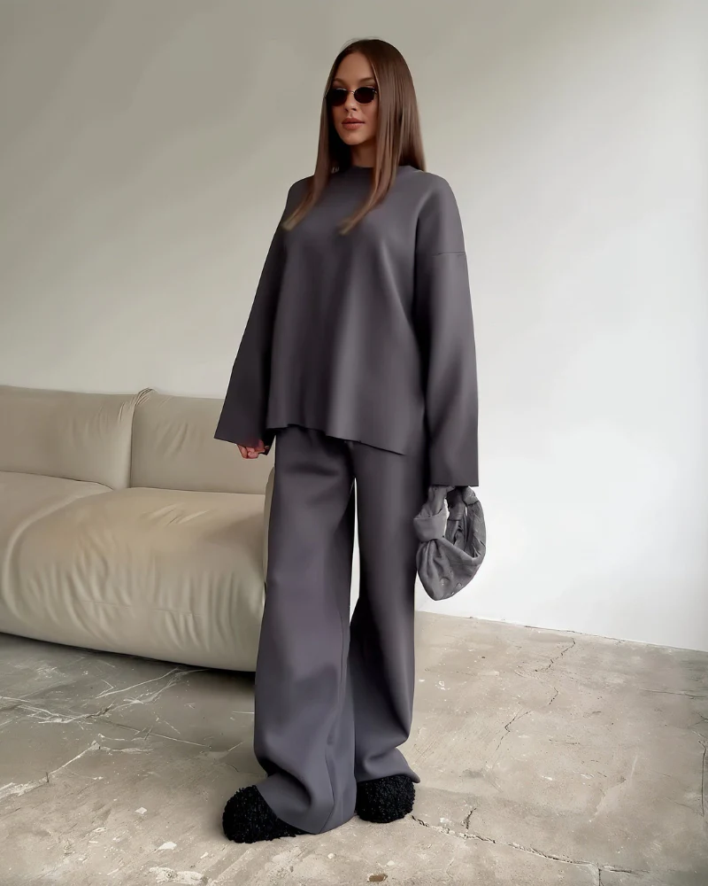 Dorvelli | Women’s Cotton Blend Knit Set for Women