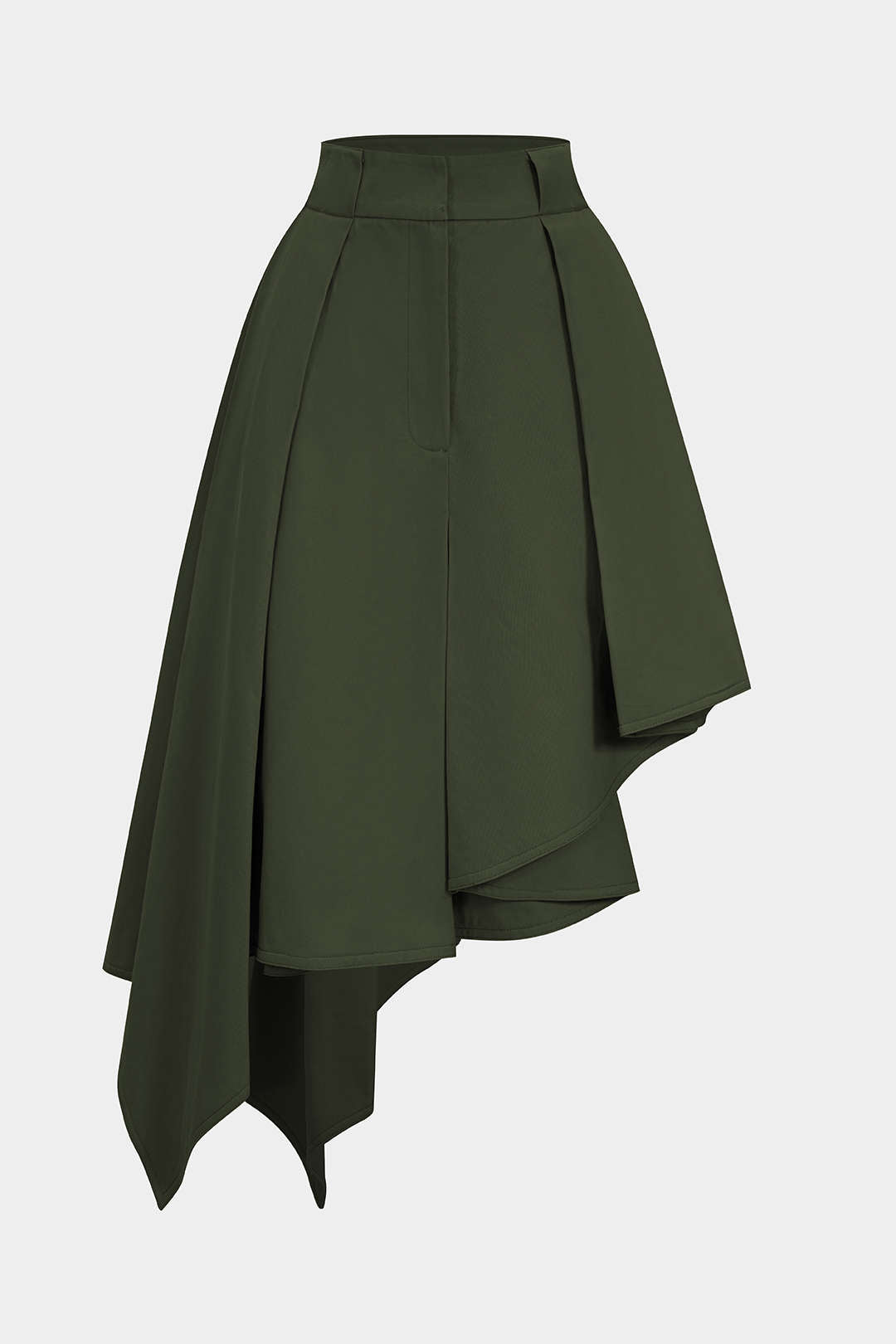 Dorvelli | Women's Cotton Ruffle Pleated Skirt