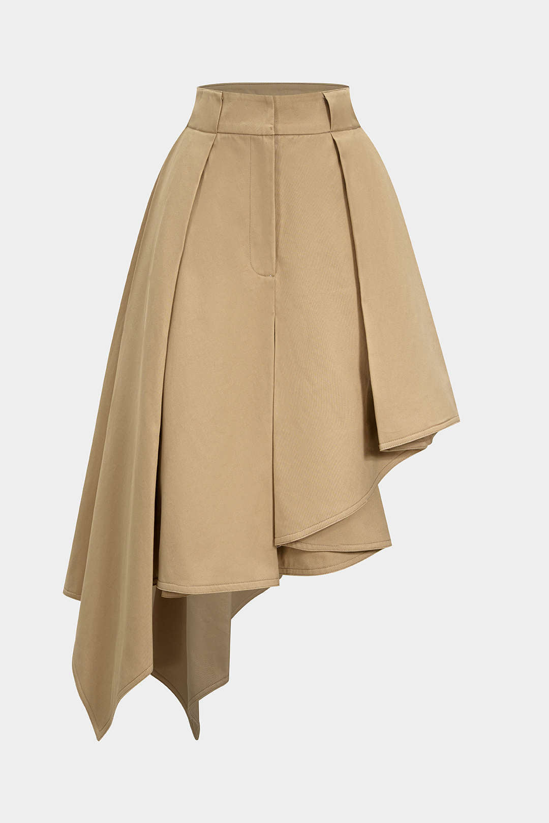Dorvelli | Women's Cotton Ruffle Pleated Skirt