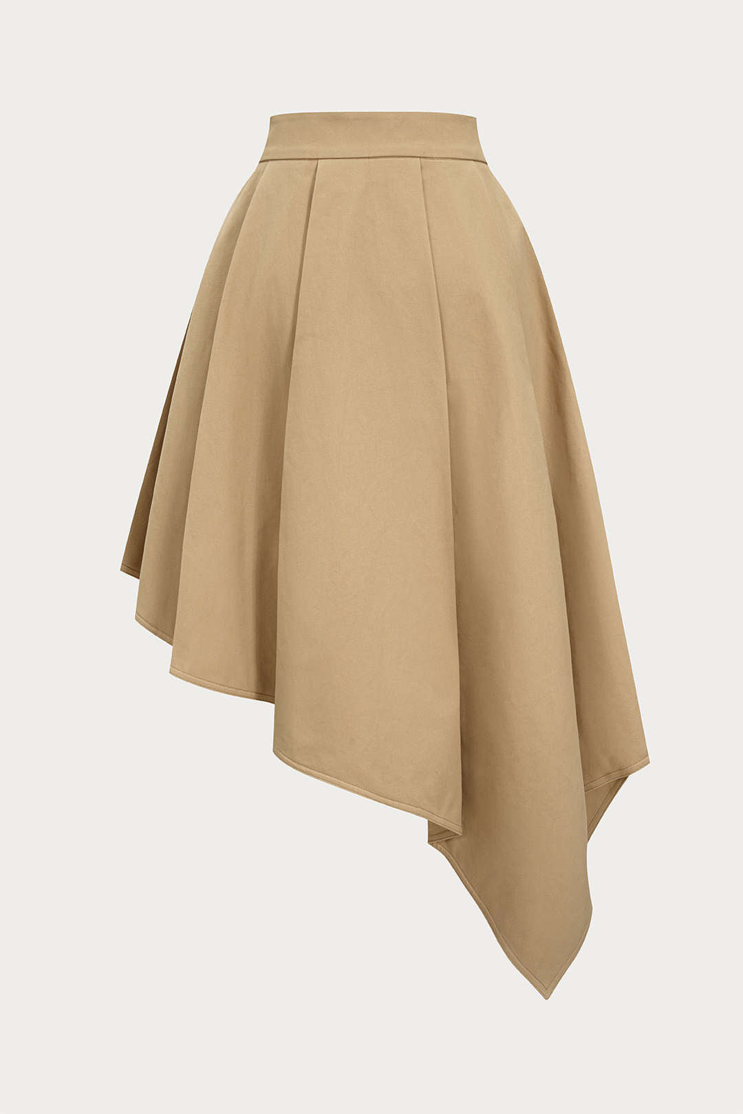 Dorvelli | Women's Cotton Ruffle Pleated Skirt